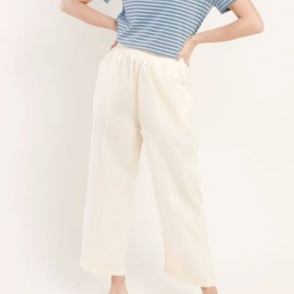 Tradlands Paloma Linen Pant Birch XXS